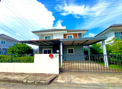 ขายบ้านเดี่ยว : 🏡ขาย! บ้านเดี่ยวหลังมุม ธนกฤษณ์ ท่ารั้ว-สันปูเลย เฟอร์ครบ พร้อมเข้าอยู่ T.063-6649056
