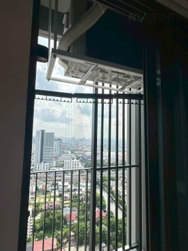 🚩 For Rent Condo THE LIVIN RAMKHAMHAENG Building A, Floor 37,Studio, Room size 23 sqm