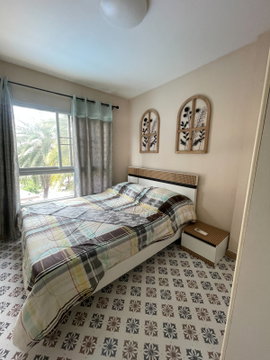 Condo for rent at Origins Rama 2, fully furnished with appliances.