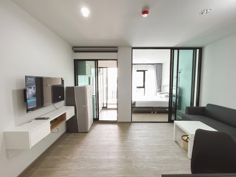 📣📣ให้เช่า📣📣 เฟอร์ครบ มีเครื่องซักผ้า Condo Rye Sukhumvit 101/1 (ไรย์ สุขุมวิท 101/1) 🔖 โปรคอนโด ห้องสวยตรงปก 065-917-4222