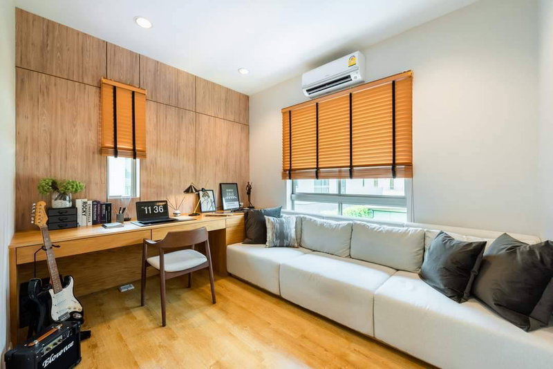 Houses for sale : For Sale: Modern Detached House at Siamese Kin Ramintra (SCG Innovation) – Energy Saving & Cool House, Near Pink Line