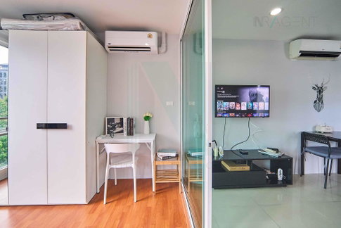 🚩 For Rent Condo KES RATCHADA Building 1, Floor 5,1 bed room, Room size 32 sqm