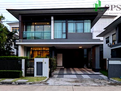 บ้านเดี่ยวให้เช่า : ให้เช่าบ้านเดี่ยว เศรษฐสิริ กรุงเทพกรีฑา พร้อมเฟอร์นิเจอร์ใหม่ทั้งหลัง ใกล้ Brighton College (SPSEVE2095)