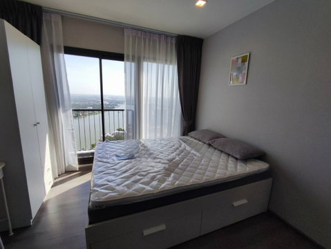 AS2212 ให้เช่าคอนโด The Politan Aqua ห้องสวย พร้อมเครื่องใช้ไฟฟ้า เฟอร์นิเจอร์ครบ