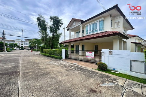 ขายบ้านเดี่ยว 2 ชั้น หลังมุม 72 ตร.ว. หมู่บ้านธนาสิริ ราชพฤกษ์ ท่าน้ำนนท์ บางศรีเมือง นนทบุรี