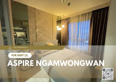 ให้เช่า 📍 Aspire Ngamwongwan 📍 เฟอร์นิเจอร์ และ เครื่องใช้ไฟฟ้าครบ ใกล้เดอะมอลล์งามวงศ์วาน
