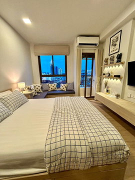🟢Condo For Rent 🟢QUINTARA MHy'ZEN PHROM PHONG Near BTS Phrom Phong Fully-Furnished Type Studio📱ADD LINE @572aurac