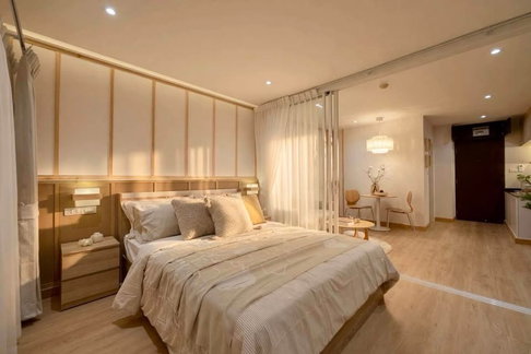 🌳ขาย The Peak Huai Khwang ทำเลห้วยขวาง ชั้น 8 วิวสวน ตกแต่งสไตล์ Japandi Luxury สวยหรู พร้อมเข้าอยู่ 📍 ใกล้ MRT สถานีห้วยขวาง