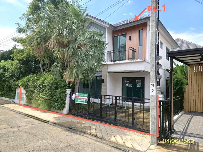 รูป บ้านเดี่ยว 38.2 ตร.วา เพอร์เฟค พาร์ค บางนา บางเสาธง สมุทรปราการ 3M - รูปที่ 2/33