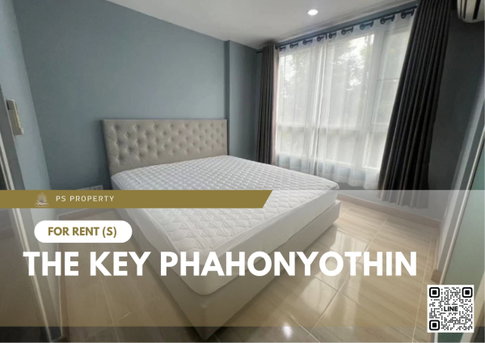 ให้เช่า 📍 The Key Phahonyothin 📍เฟอร์นิเจอร์ และ เครื่องใช้ไฟฟ้าครบ ใกล้ ม.เกษตรศาสตร์