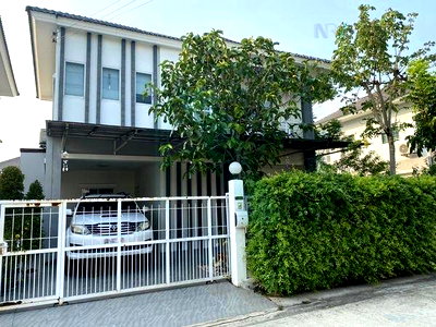 ขายบ้านเดี่ยว : ขายบ้านแฝด โครงการ แลนซีโอ คริป ปิ่นเกล้า - พระราม 5 2 ชั้น 3 ห้องนอน 3 ห้องน้ำ
