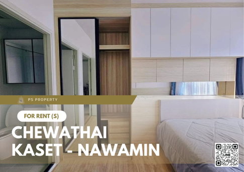 ให้เช่า 📍 Chewathai Kaset - Nawamin 📍 เฟอร์นิเจอร์ และ เครื่องใช้ไฟฟ้าครบ ใกล้ Central ลาดพร้าว