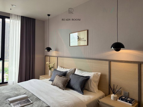 🔺 For Rent Condo IDEO Q SUKHUMVIT 36 Building 1, Floor 18,1 bed room, Room size 45 sqm