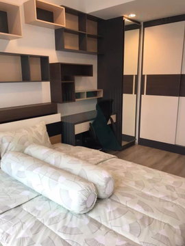 🚩 For Rent Condo IDEO MOBI ASOKE Building 1, Floor 26,1 bed room, Room size 34.00 sqm