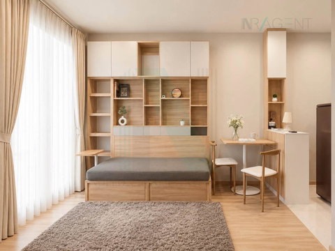 For Rent Condo SKYRISE AVENUE SUKHUMVIT 64 Building D, Floor 10,1 bed room, Room size 44 sqm