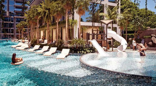 🛏️ Studio - 🛁 1 Bath - 🏙️ Garden View - 🇹🇭 THAI name - 🏢 The Riviera Beverly Hills Jomtien - Ref: BEV01