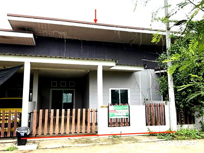 ทาวน์โฮม ปราจีนบุรี : ทาวน์เฮ้าส์ 22.8 ตร.วา พอเพียง ศรีมหาโพธิ ปราจีนบุรี 1.5M
