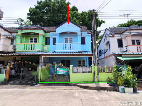 ทาวน์เฮ้าส์ 28.6 ตร.วา พี.เอ็ม.วาย.ซิตี้พาร์ค เมืองระยอง ระยอง 1.2M