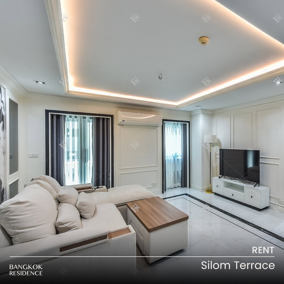 รูป เช่าคอนโด 💎 Silom Terrace 2นอน 100ตร.ม. 50k 🛌🏻 ห้องสวย พร้อมเฟอร์ีครบใกล้ BTS ศาลาแดง  - รูปที่ 1/11