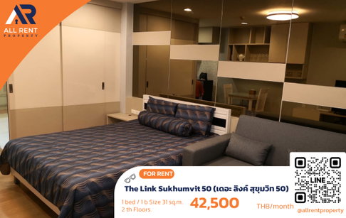 🔥 The Link Sukhumvit 50: Beautiful 31 sq.m. room near BTS On Nut, only 12,300 THB/month. Ready to move in! 🚆🏙️