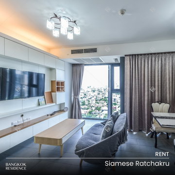 เช่าคอนโด 🌃 Siamese Ratchakru 2นอน 62ตร.ม. 32k 🛌🏻 ห้องสวยเฟอร์ครบ ใกล้ BTS ราชเทวี