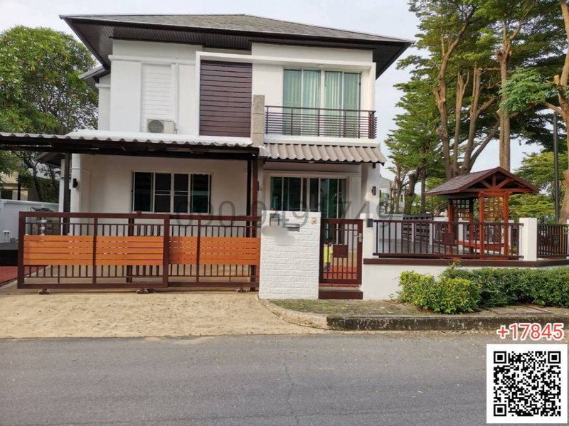 บ้านเดี่ยวให้เช่า : เช่า บ้านเดี่ยว 2 ชั้น หมู่บ้าน บลูลากูน 1 บางนา - วงแหวน  พร้อมเข้าอยู่