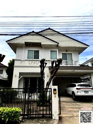 บ้านเดี่ยวให้เช่า : เช่า บ้านเดี่ยว 2 ชั้น หมู่บ้าน มัณฑนา ปิ่นเกล้า-พระราม 5 ใกล้ สถานี MRTสายสีม่วง