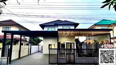 ขายบ้านเดี่ยว : ขาย บ้านเดี่ยว 2 ชั้น หมู่บ้าน เค.ซี.การ์เด้นโฮม 3 ใกล้ รถไฟฟ้าสายสีชมพู สถานีมีนบุรี