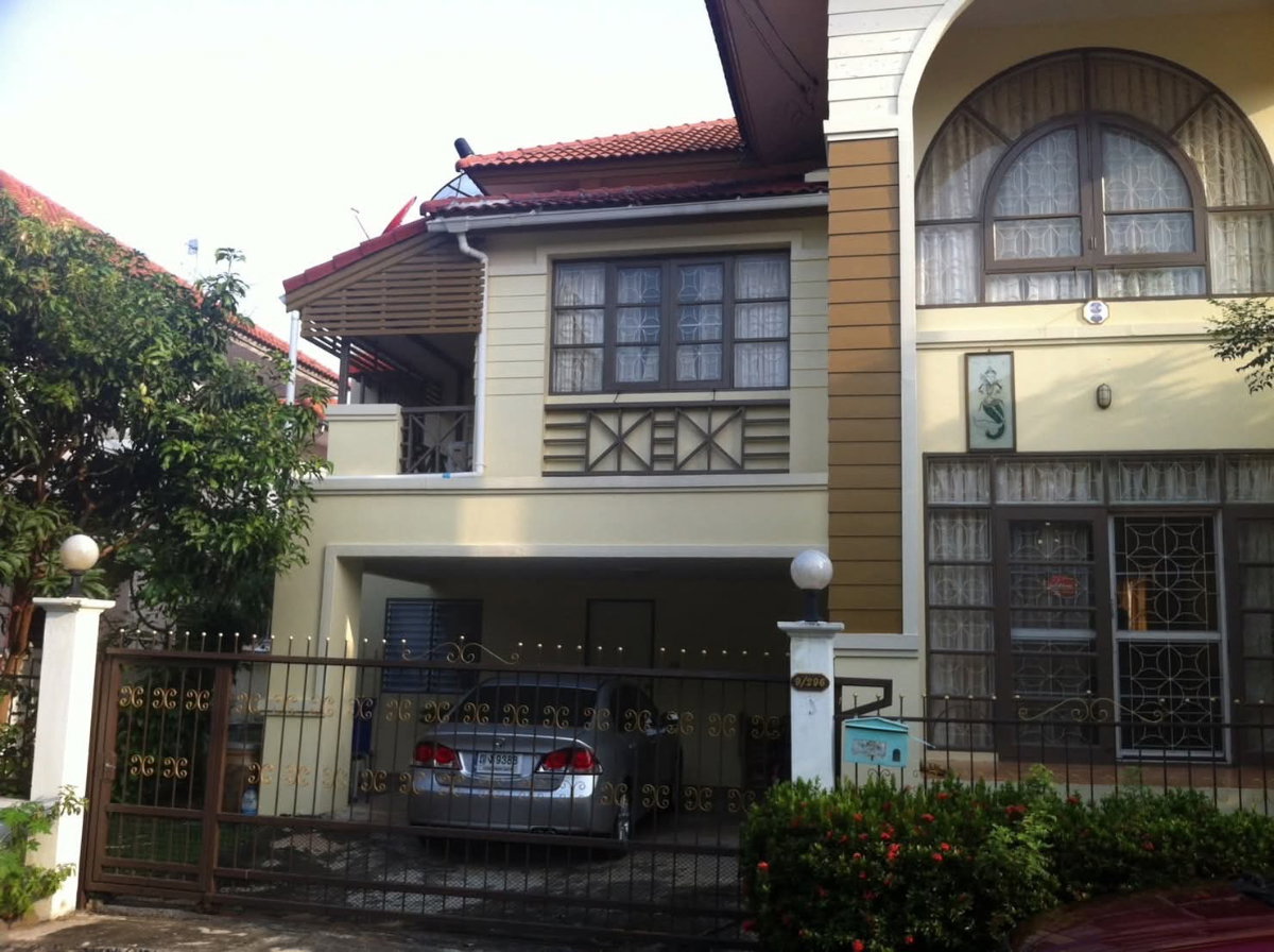 รูป ขายบ้านเดี่ยว หลังหัวมุม ลลิลอินเดอะพาร์ค วัชรพล 3 - รูปที่ 1/10