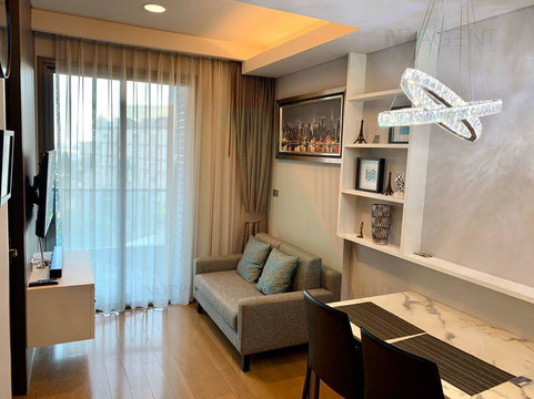 ให้เช่าคอนโด เดอะ ลุมพินี 24 อาคาร 1 ชั้น 5 1 ห้องนอน ขนาด 33.00 ตรม ใกล้ รพ.เทพธารินทร์
