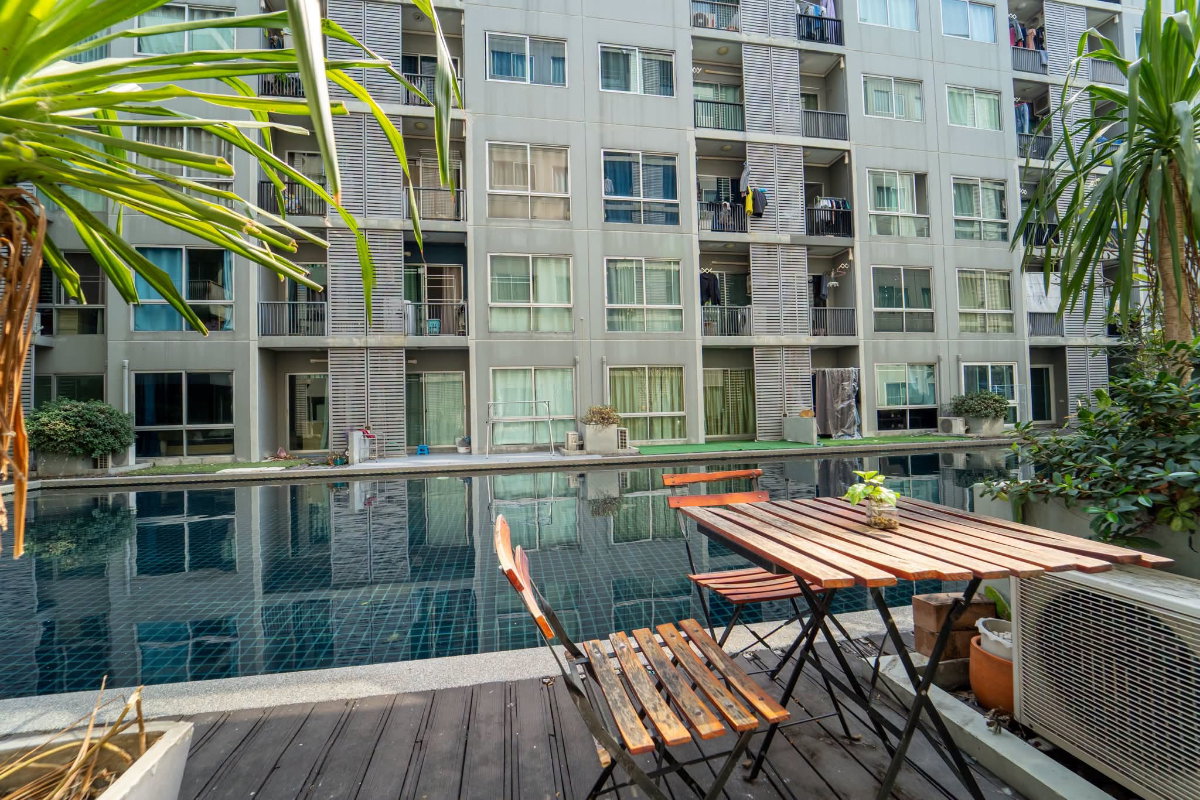 รูป (เจ้าของโพสต์) คอนโดสุทธิสาร ติดสระว่ายน้ำ ห้องสวย - รูปที่ 4/6