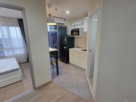 🚩 For Rent Condo THE TRUST RESIDENCE RATCHADA-RAMA 3 Building A, Floor 18,1 bed room, Room size 30 sqm