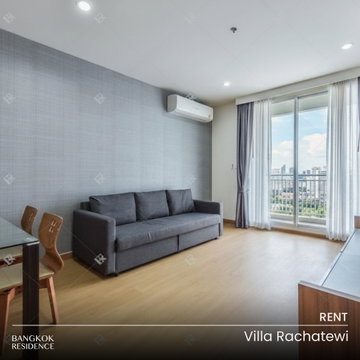 เช่าคอนโด ⚡️ Villa Rachatewi 3นอน 105.70ตร.ม. 55K 🌟 ยูนิตสวย แรร์ที่สุด ใกล้ BTS ราชเทวี 
