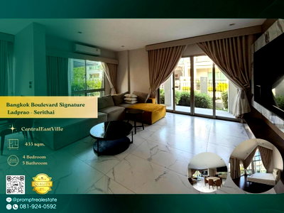 Houses for rent : AB06060 - Bangkok Boulevard Signature Ladprao - Serithai : CentralEastVille