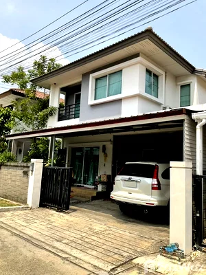 บ้านเดี่ยว เขตสายไหม : ตำแหน่งบ้านอยู่กลางซอย หน้าบ้านมีฟุตบาท 6609793
