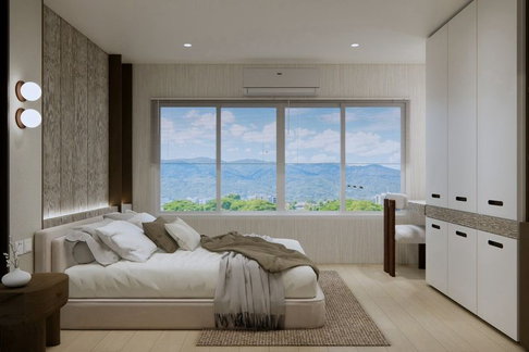 Sale Hillside 3 Condominium, a newly renovated condo in a Modern Homey style, located in the heart of Nimman (CH-10)