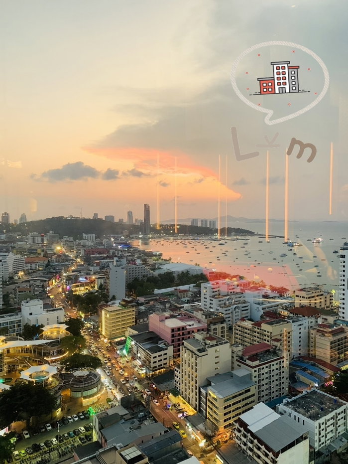 รูป 🏬 ขายห้องใกล้ชายหาดพัทยาใน The Edge Central Pattaya  - รูปที่ 44/50