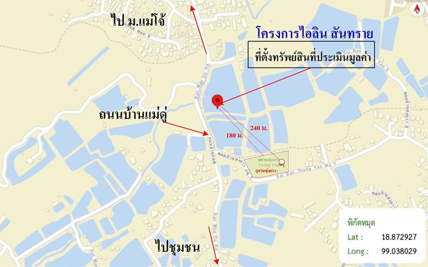 รูป บ้านเดี่ยว 56.4 ตร.วา ไอลิน สันทราย สันทราย เชียงใหม่ 3M - รูปที่ 33/33