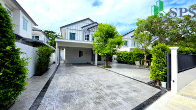 Houses for rent Samut Prakarn : Single Detached House for Rent at Villaggio 3 Srinakarin–Bangna ( SPSJP509)