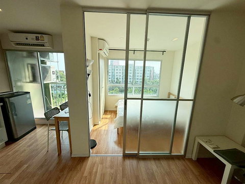 Call : 061-282-9415 Condo Lumpini Ville Ratchaphruek-Bang Waek 22.55 sq.m 1 Bed 6 floor Fully furnished