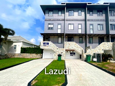 ทาวน์โฮม หัวหิน ประจวบคีรีขันธ์ : ทาวน์เฮ้าส์หรู 4 ชั้น 268 ตร.ม. ติดสนามกอล์ฟแบล็ค เม้าท์เท่น