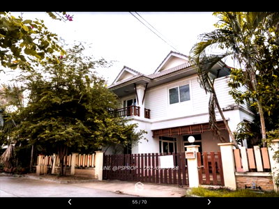 บ้านเดี่ยวให้เช่า : บ้านเช่าคาซาลูน่า ใกล้ ตลาดหนองมนติดถนนสุขุมวิท หมู่บ้านคาซาลูน่า บางแสน✅ พร้อมเข้าอยู่ #HR0092