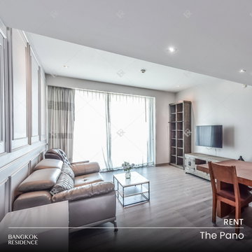 เช่าคอนโด 🌃 The Pano 2นอน 100ตร.ม. 50k ห้องสวย ชั้นสูง วิวแม่น้ำ 🌊 