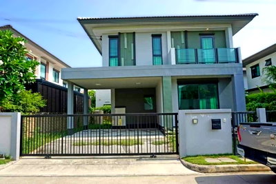 บ้านเดี่ยว สนามบินสุวรรณภูมิ : ขาย บ้านเดี่ยวโครงการ บุราสิริ วงแหวน อ่อนนุช GH599