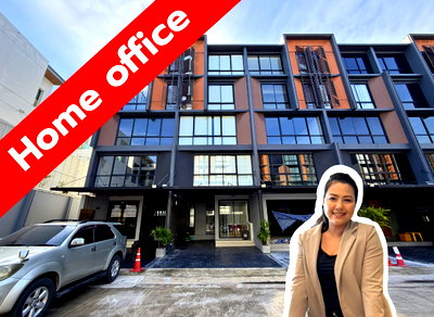 สำนักงานให้เช่า : ให้เช่าโฮมออฟฟิศ ทำเลพัฒนาการ – ศรีนครินทร์ | 5 ชั้น พร้อมลิฟต์ส่วนตัว จดทะเบียนบริษัทได้  