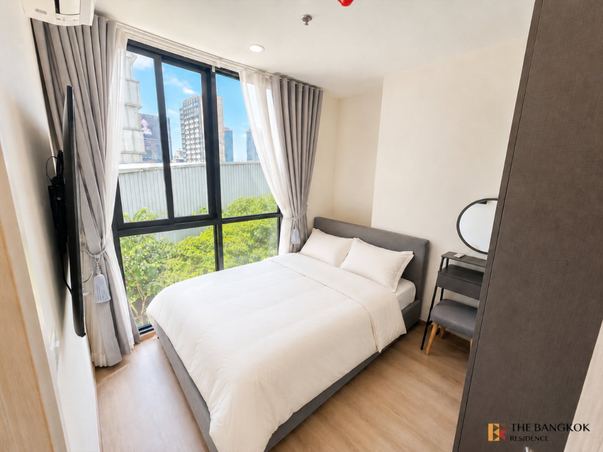 รูป 🛋️ห้องแต่งครบ Modern Minimal - Nue District R9 ใกล้ Mrt พระราม9 - รูปที่ 2/5