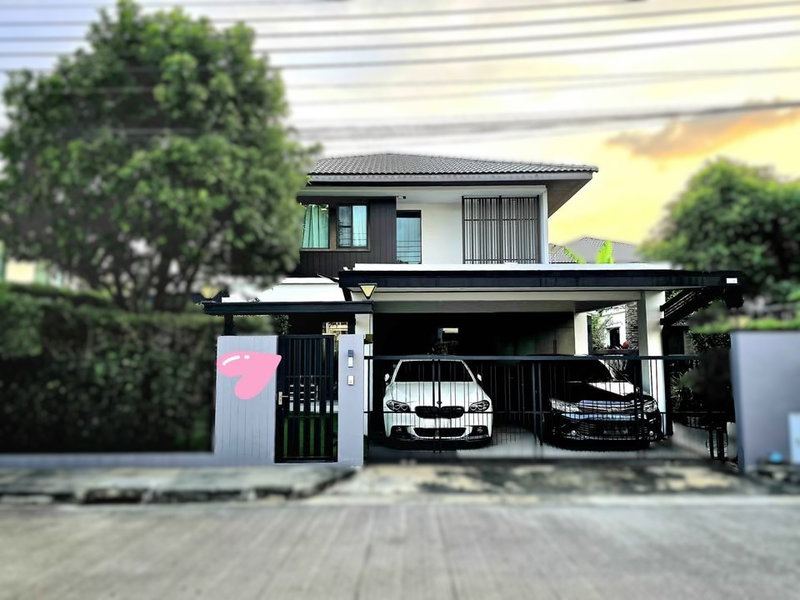 บ้านเดี่ยวให้เช่า : ให้เช่า บ้านเดี่ยวโครงการ มัณฑนา บางนา กม7 GH600