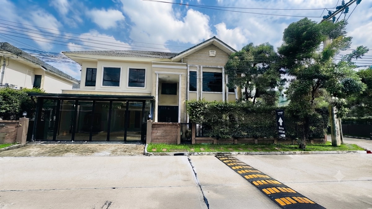 รูป ขายบ้านเดี่ยวหลังใหญ่หลังหัวมุมราคาพิเศษ โครงการลัดดารมย์ วงแหวน-รามอินทรา ขนาด 90.7 ตารางวา พื้นที่ใช้สอยเยอะ ใกล้เซ็นทรัลรามอินทรา - รูปที่ 1/11