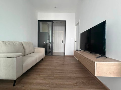 🏙️💙 Pool view, beautiful room, ready to move in! Flexi Mega Space Bangna for rent 💙🏙️