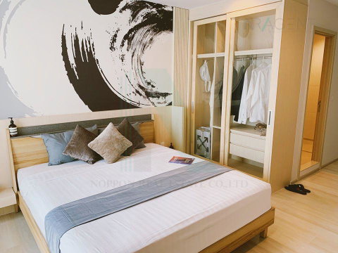 For Rent Condo LIFE ONE WIRELESS Building 1, Floor 36,Studio, Room size 28.00 sqm